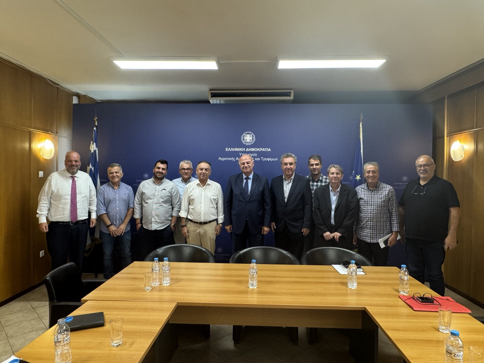Σεπτέμβριος 2025 - Συνάντηση με την ηγεσία του ΥΠΑΑΤ