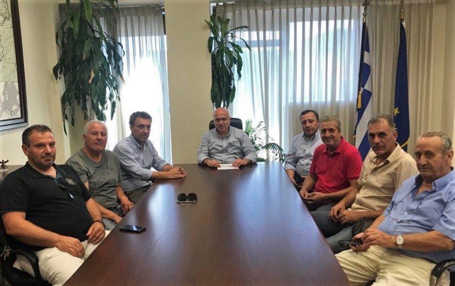 Συνάντηση με τον Περιφερειαρχη Ανατολικής Μακεδονίας και Θράκης