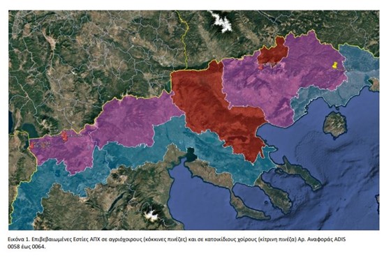 Απρίλιος 2025 - Νέες Απαγορευμένες Ζώνες λόγω επιβεβαίωσης εστιών ΑΠΧ στην Ελλάδα