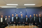 4 Απριλίου 2025 Συνάντηση με τον υπουργό ΑΑΤ κ Τσιάρα