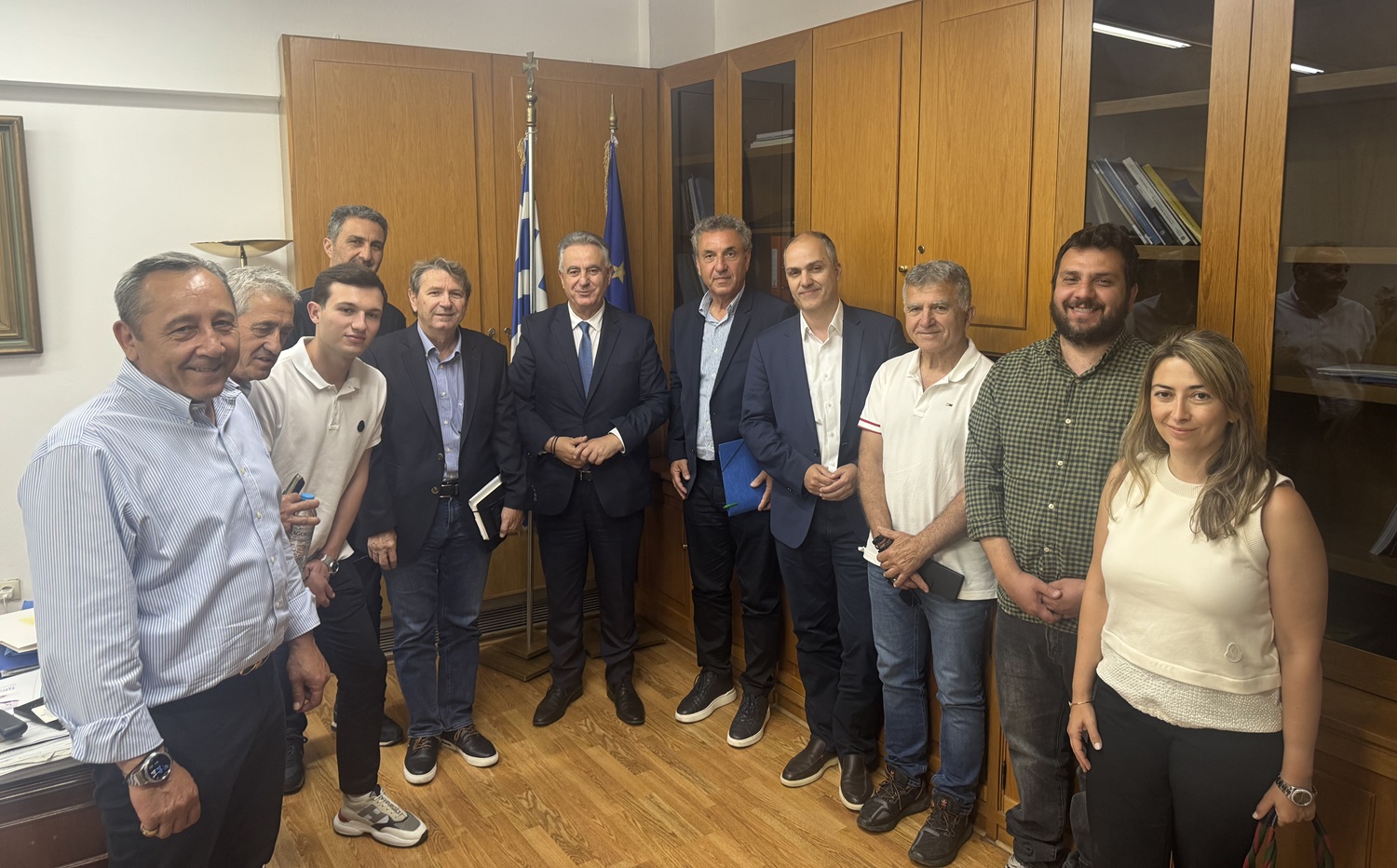 Ιούνιος 2026 Συνάντηση με τον Υφυπουργό του ΥΠΑΑΤ Αθανάσιο Καββαδά