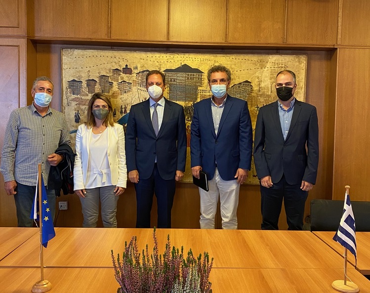 Συνάντηση με την ηγεσία του ΥΠΑΑΤ και στελέχη του ΕΛΓΟ ΔΗΜΗΤΡΑ