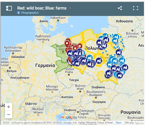 ΑΠΧ Πολωνία: Ρεκόρ μολυσμένων  αγροκτημάτων μέσα στο 2021